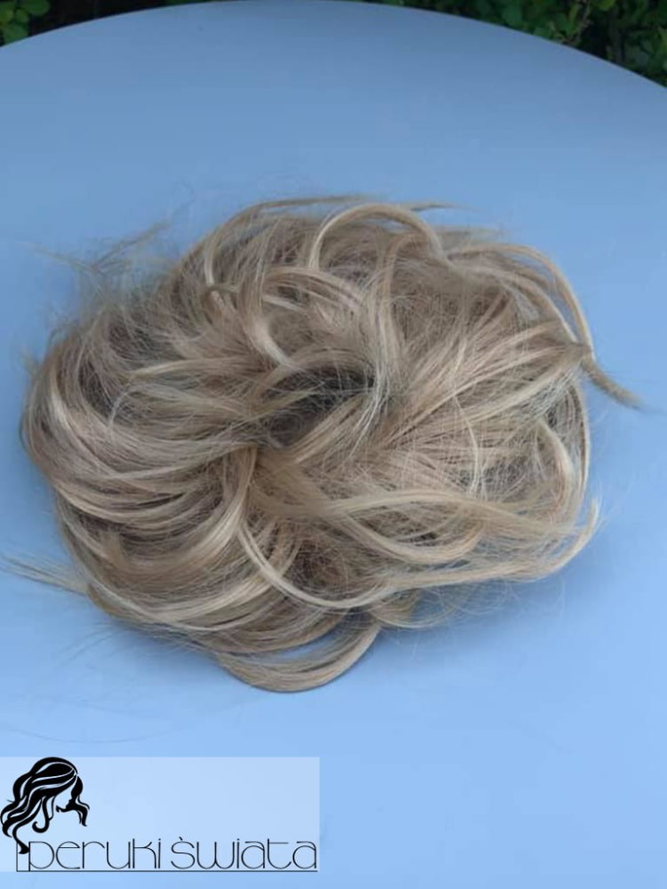 Koczek syntetyczny KKS7, na gumce z kanekalonu premium, kolor: ciepły blond, rozmiar XL