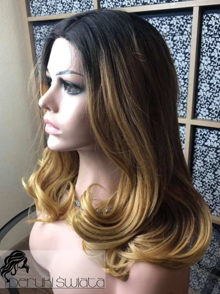 Peruka syntetyczna Maite, kanekalon ultra light, kolor: ombre