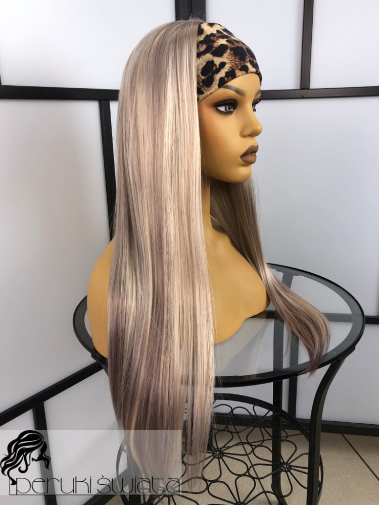 Peruka syntetyczna Deborah, kolor: mix blondów, peruka z elastyczną opaską