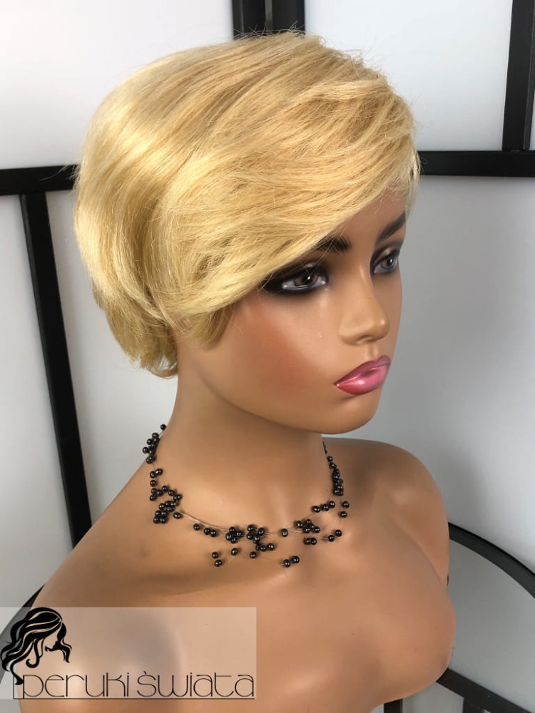 Peruka Novalie, włosy naturalne, kolor: blond nr 613