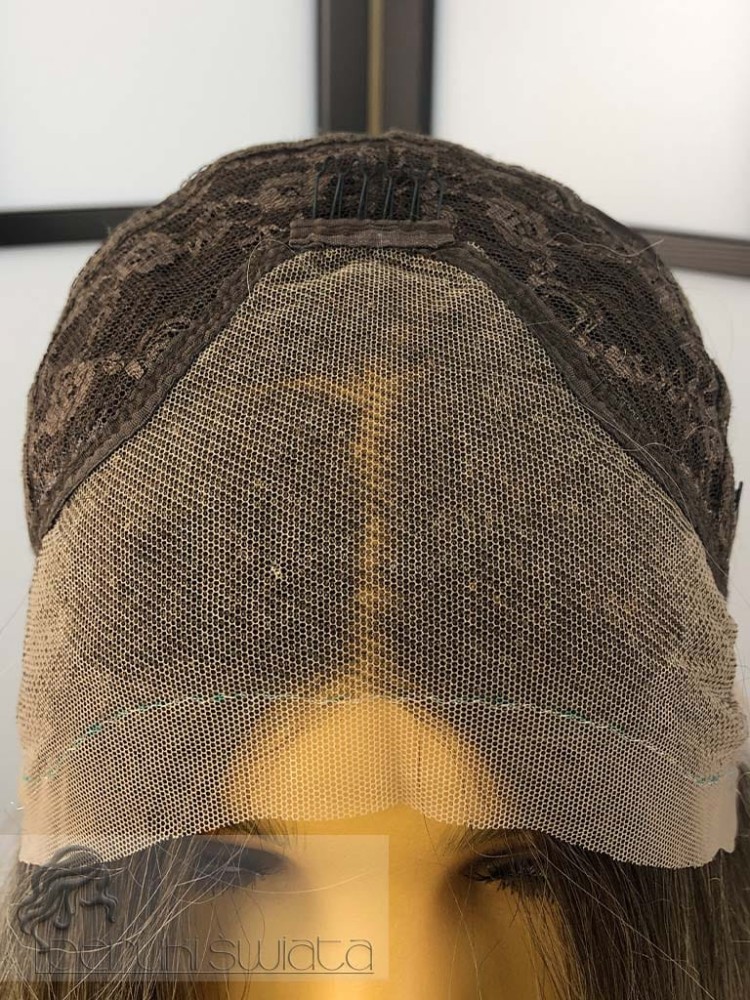 peruka długa blond fale