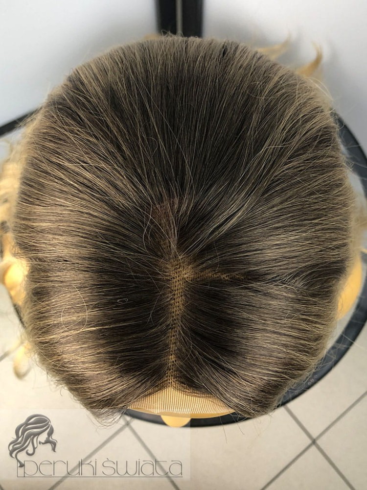 peruka długa blond fale