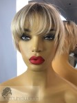 Peruka Raya, włosy naturalne, kolor: jasny blond na odroście 