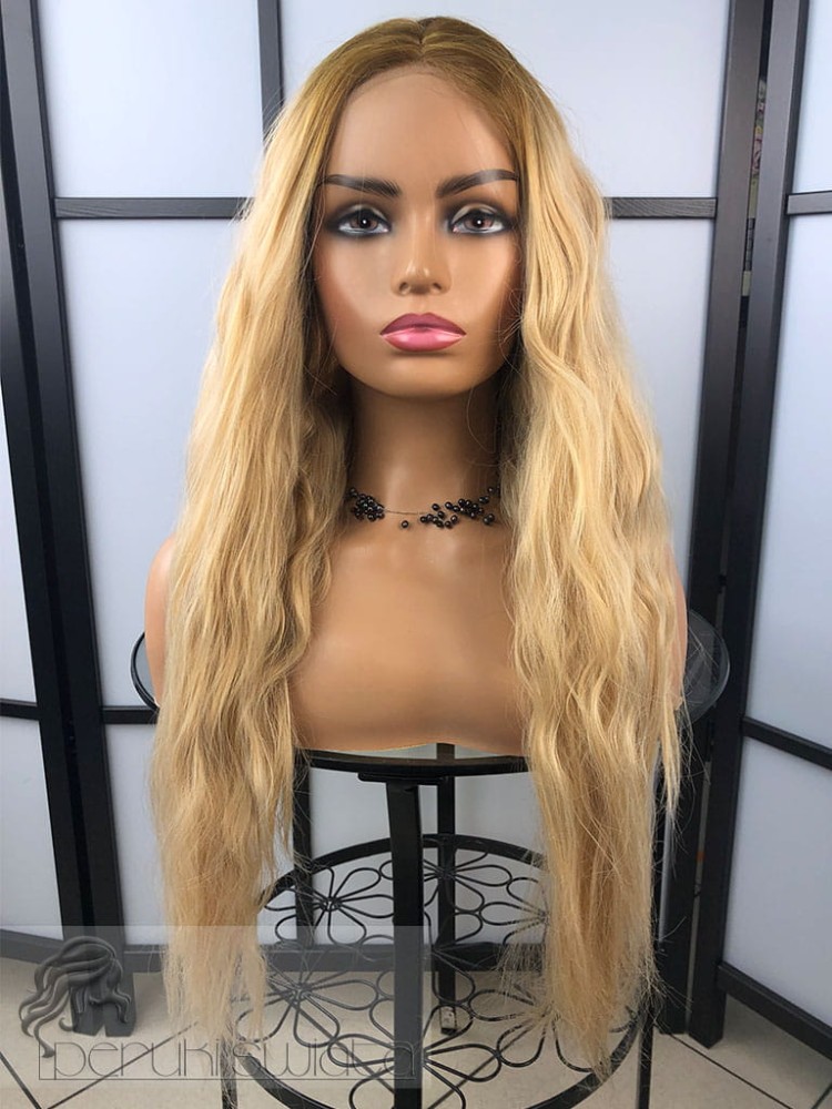 Peruka KG44, kanekalon, kolor: jasny blond na odroście 