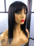 Model Paige, peruka z włosów naturalnych,  czerń