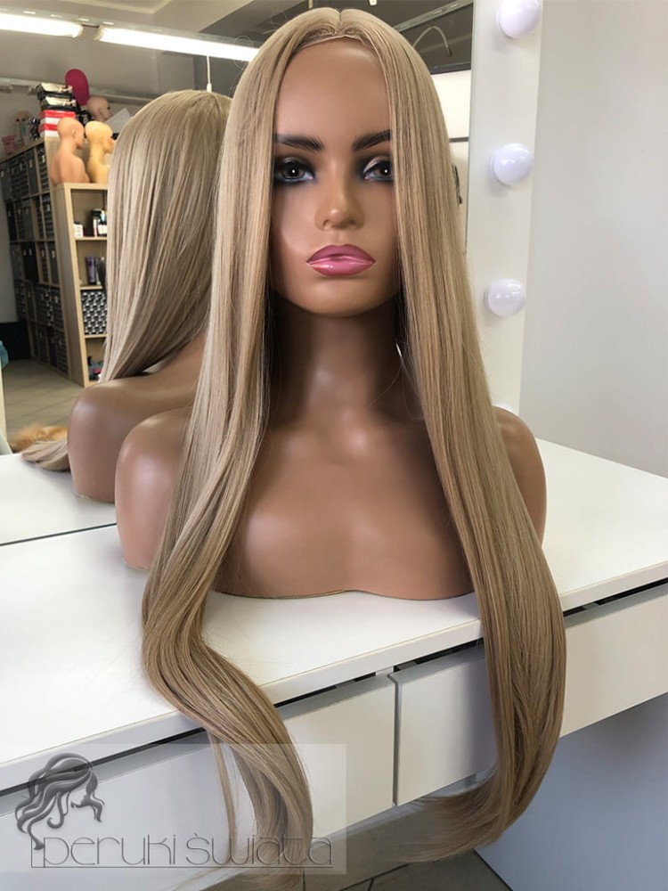 włosy długie proste blond