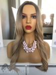Peruka syntetyczna, model Kenna, kanekalon japoński, słoneczny blond na odroście