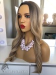 Peruka syntetyczna Kenna, kanekalon termoplastyczny, słoneczny blond na odroście
