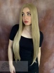 Peruka syntetyczna Nara, kanekalon termoplastyczny, kolor: jasny blond