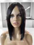 Peruka syntetyczna do codziennego użytku, model Diana, kanekalon japoński , czerń naturalna 1B  (z poświatą czekoladowego brązu)