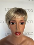 Peruka syntetyczna Calliope, bob, kolor: baleiage blondy