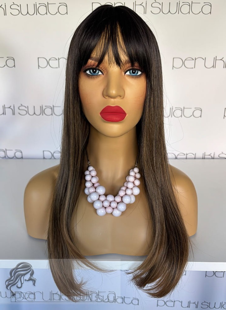 Peruka DB120, long bob, kolor: szatyn na odroście