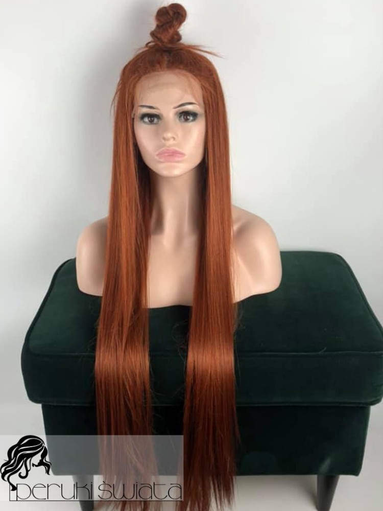 Peruka syntetyczna, model Cassandra, kanakelon termoplastyczny,  100 cm długości