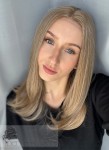 Peruka syntetyczna Roxanne, czepek typu: full lace, kanekalon termoplastyczny, ciepły, słowiański blond