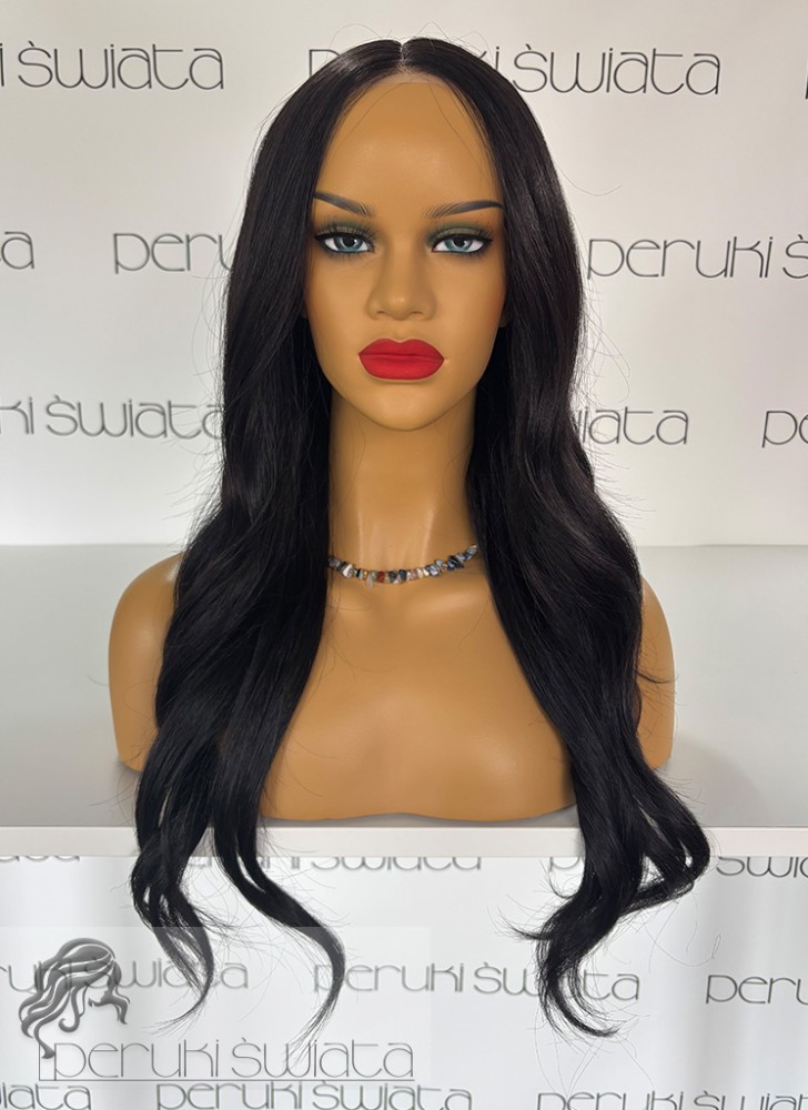 Peruka syntetyczna Valla, najciemniejszy brąz nr 2