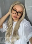Peruka syntetyczna Cynthia, czepek typu: full lace, kanekalon termoplastyczny, jasny blond