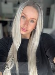 Peruka syntetyczna Beatrice, czepek typu: full lace, kanekalon termoplastyczny, mix jasnych blondów na odroście