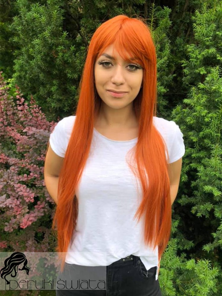 Peruka syntetyczna, model Cornelia, kolor: tycjan